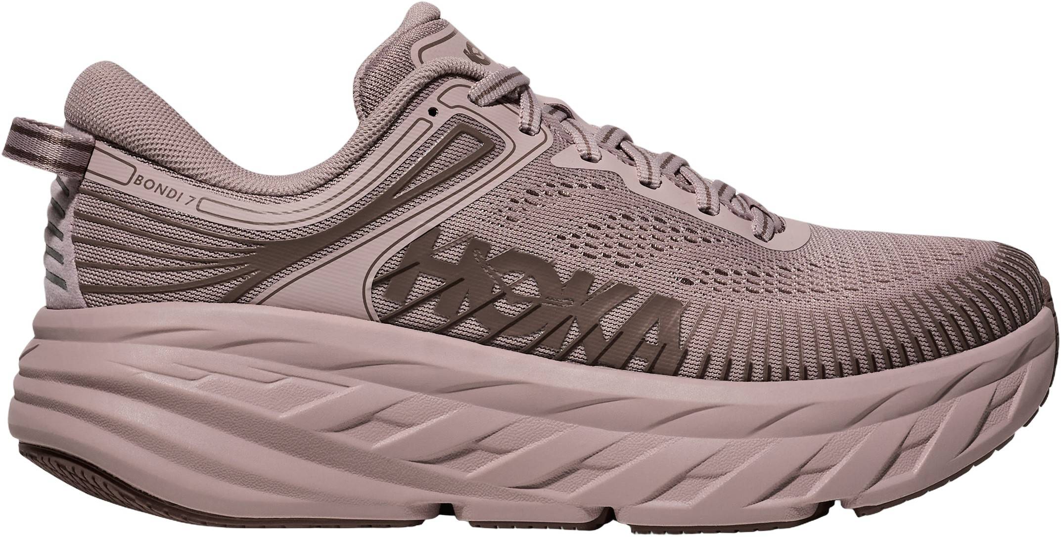 HOKA Bondi 7 Dam Stl. 38 - Sneakers Från Magasin - Date Sugar / Date Syrup (38)