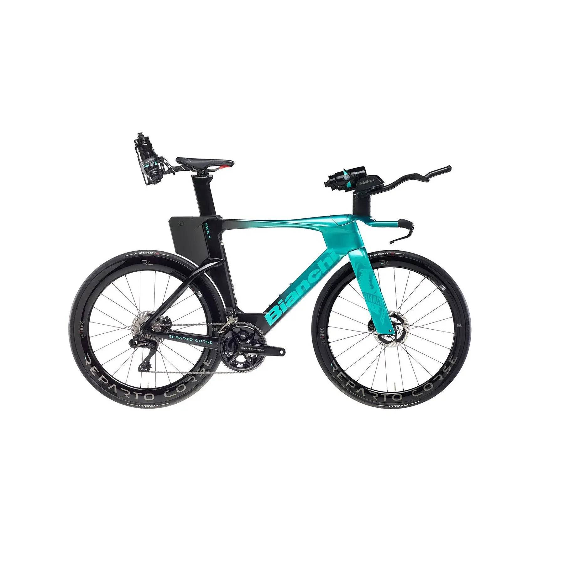 Bianchi Aquila RC 2026 - SRAM Rival eTap AXS 2x12sp - Velomann Plutonium Carbon
