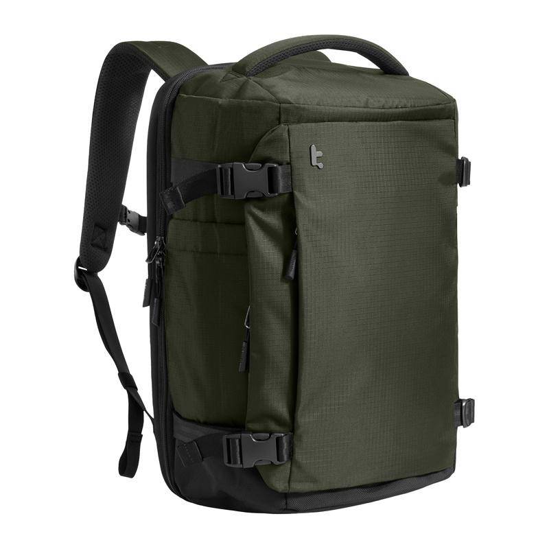 Tomtoc Navigator-T66 Computerrygsæk - 28L, 17" - Grøn