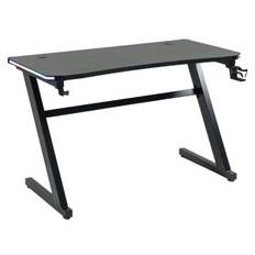 GameX Gamerbord med LED sort 120x60x75cm