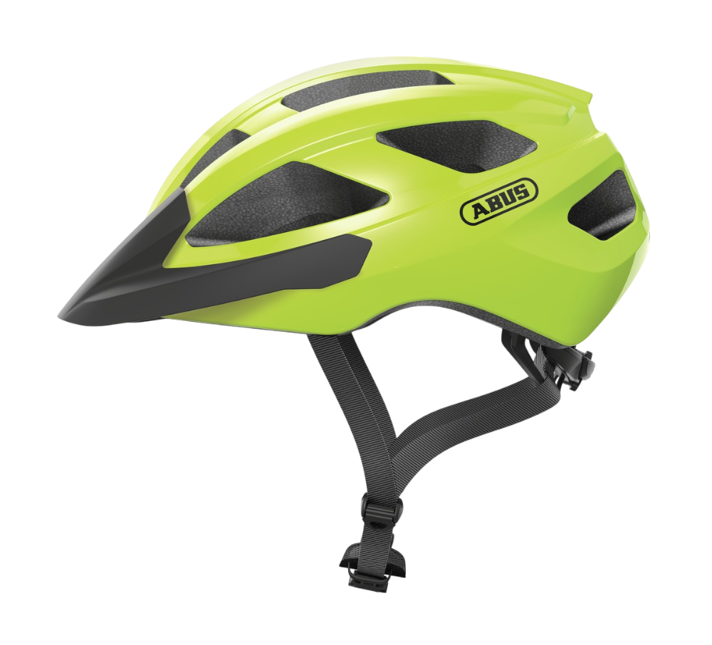 Cykelhjälm ABUS Macator - Signal Yellow-S (51-55 cm)
