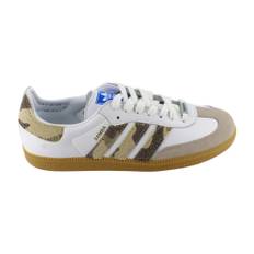 Adidas, Sko, Herre, Flerfarvet, 42 2/3 EU, Hvide Sneakers Samba Jeans