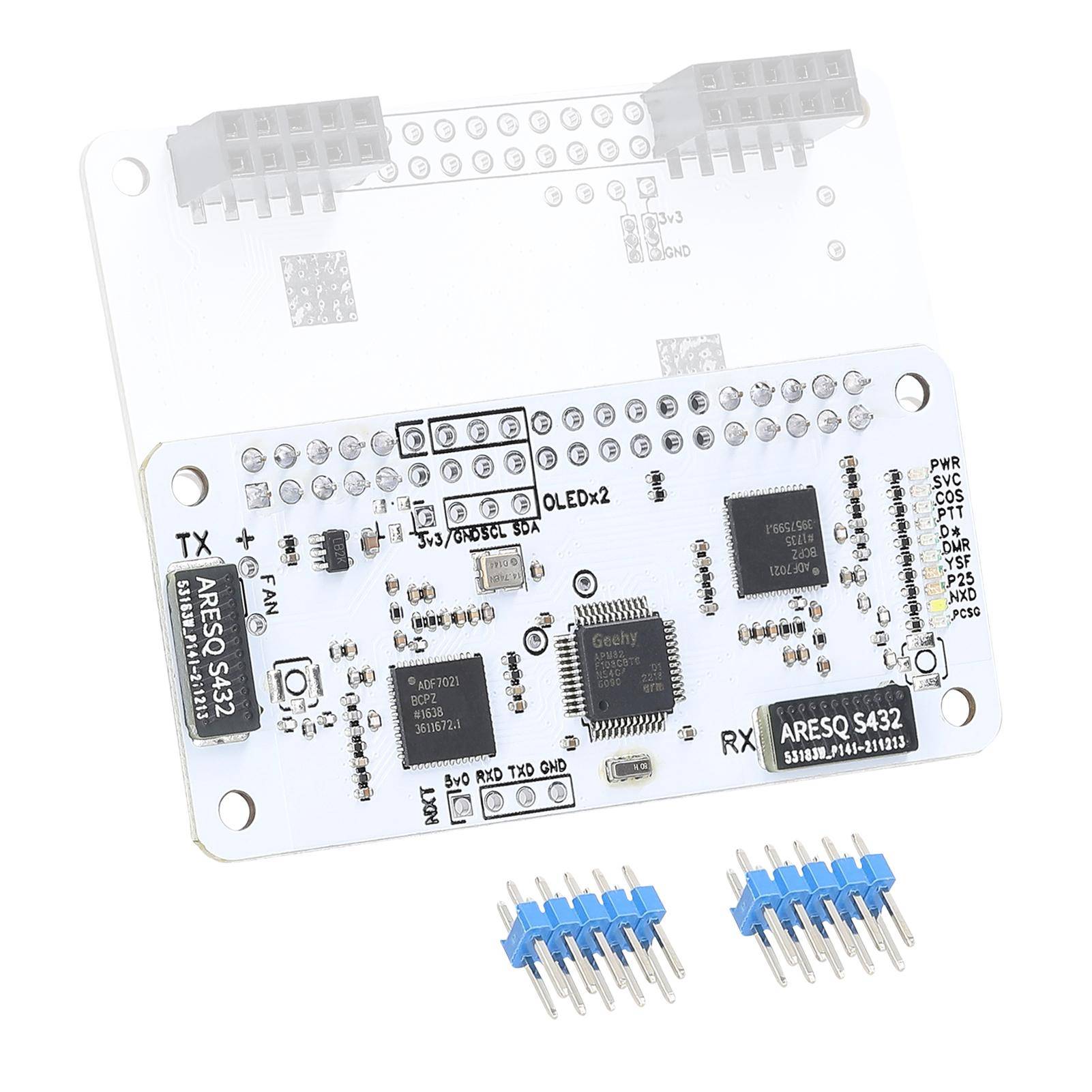 Raspberry Pi Duplex Board Hotspot Board Kit P25 DMR YSF för Raspberry pi MMDVM Mobilepower.