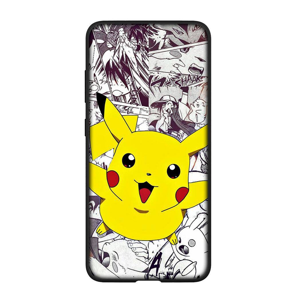 Mobilskal för Samsung Galaxy S25 S23 S22 S24 Ultra FE Plus S9 A05 A06 A15 A16 A36 A37 A35 A54 A55 A56 A57 A25 A53 Jigglypuff Pokemon GO Pikachu Skydd for Redmi Note 14 4G aero