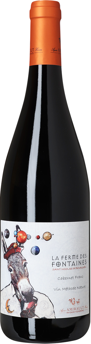 2022 La Ferme des Fontaines Rouge, Saint Nicolas de Bourgueil, Amirault, Loire