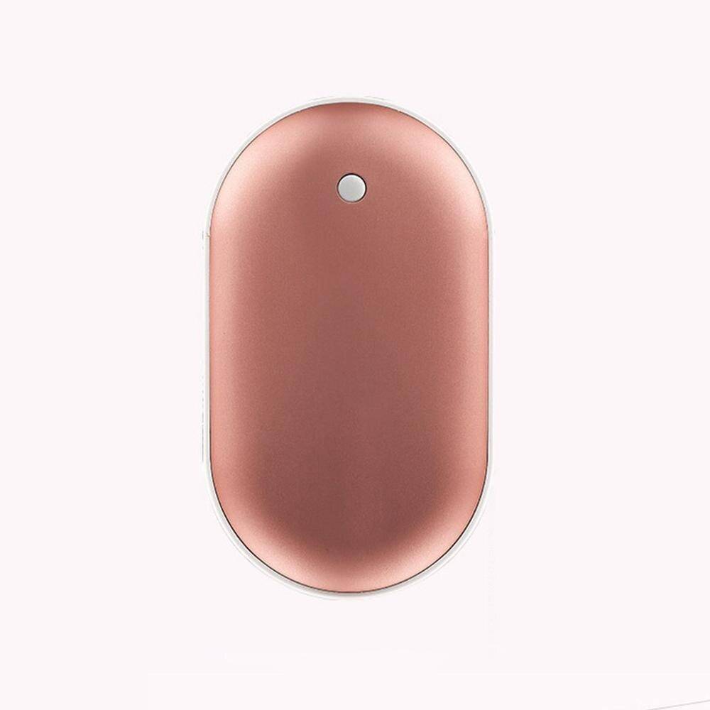 Handvärmare 2-i-1 Powerbank 5200mAh - Rosa