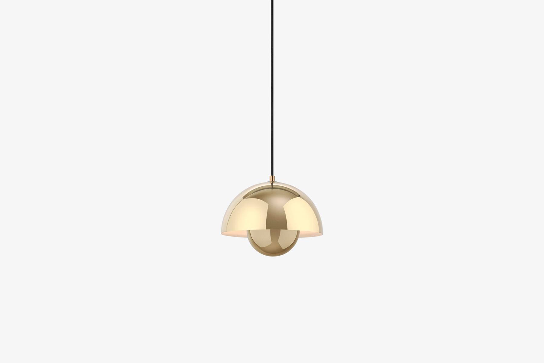 Flowerpot VP1 Brass-Plated