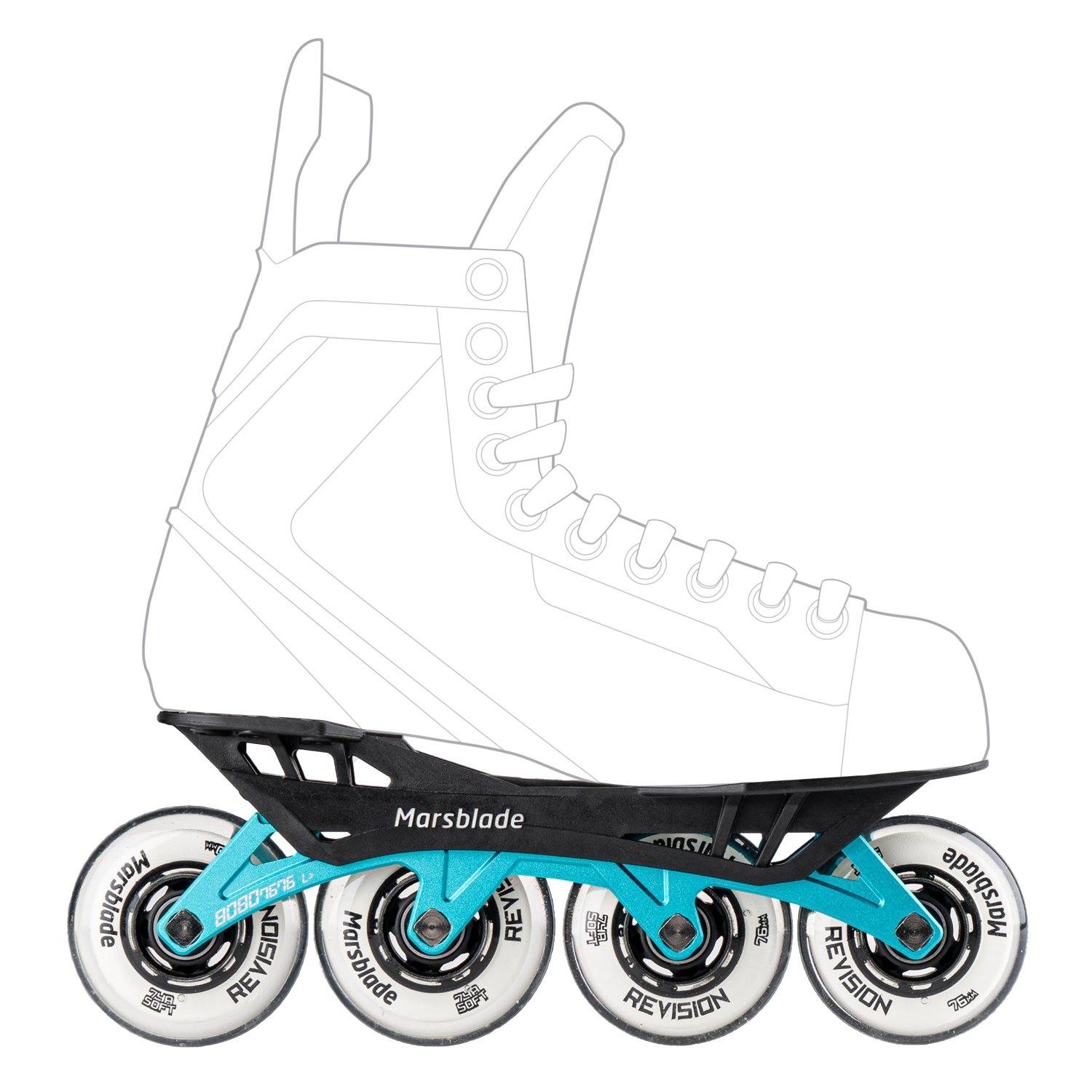 Marsblade R1 Inlineshjulset Kit (L)