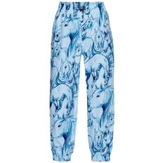 Molo Regnbyxor - Waits - Sky Blue Hästar - Molo - 9-10 år (134-140) - Regnbyxor