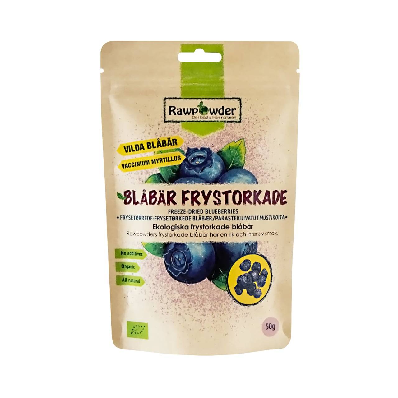 Blåbär frystorkade 50g