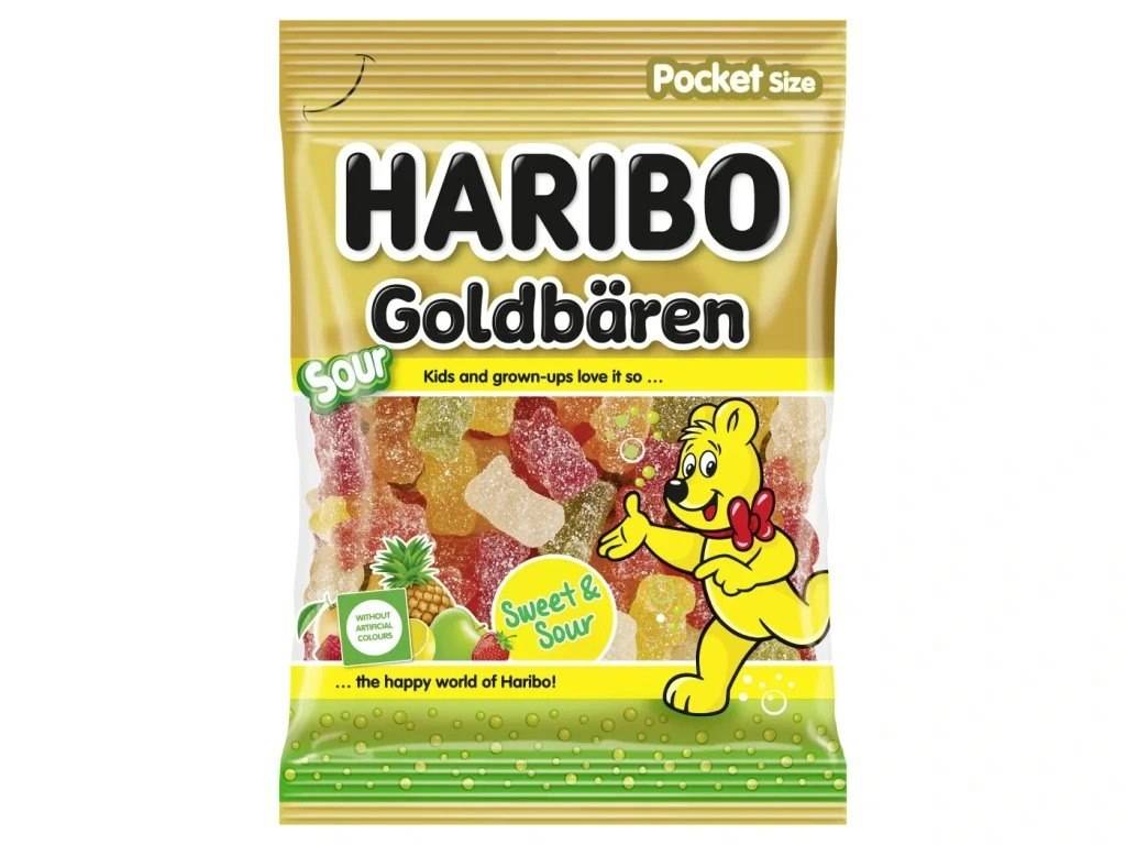 Haribo Gold Bears żelki sweet & sour 80 g