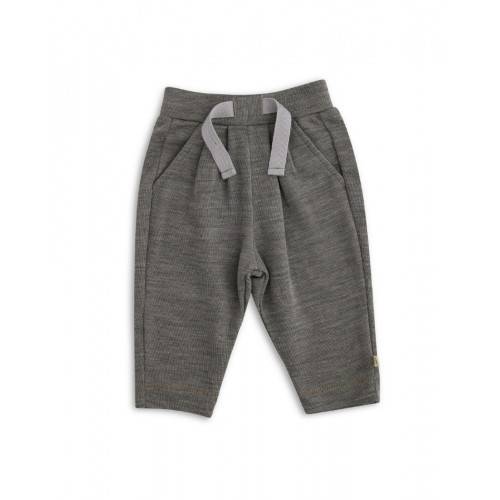 Bukser Med Snor I Taljen I 100% Merino Uld Til Baby 98 Light Brown Melange