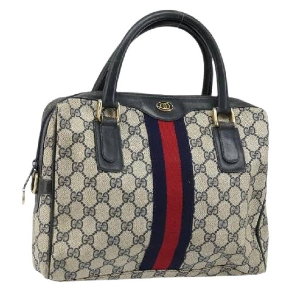 Gucci Vintage Pre-owned Vintage Håndtaske - Vintage - Dame - Flerfarvet - ONE SIZE - Uld