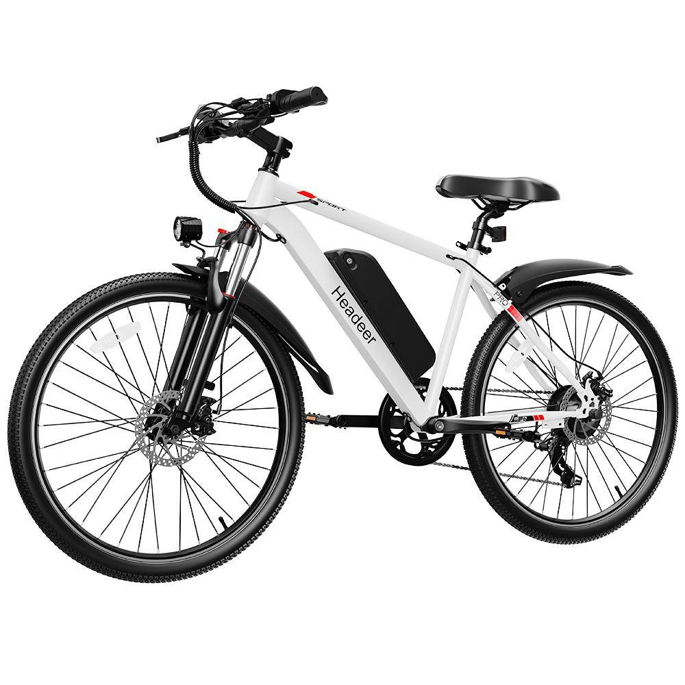 HEADEER BK1350 Vuxen Elcykel 500W Borstlös Motor 48V 15AH Litiumbatteri 26-tums Hjul Vikbar E-cykel för Daglig Pendling i Stadsmiljö svart