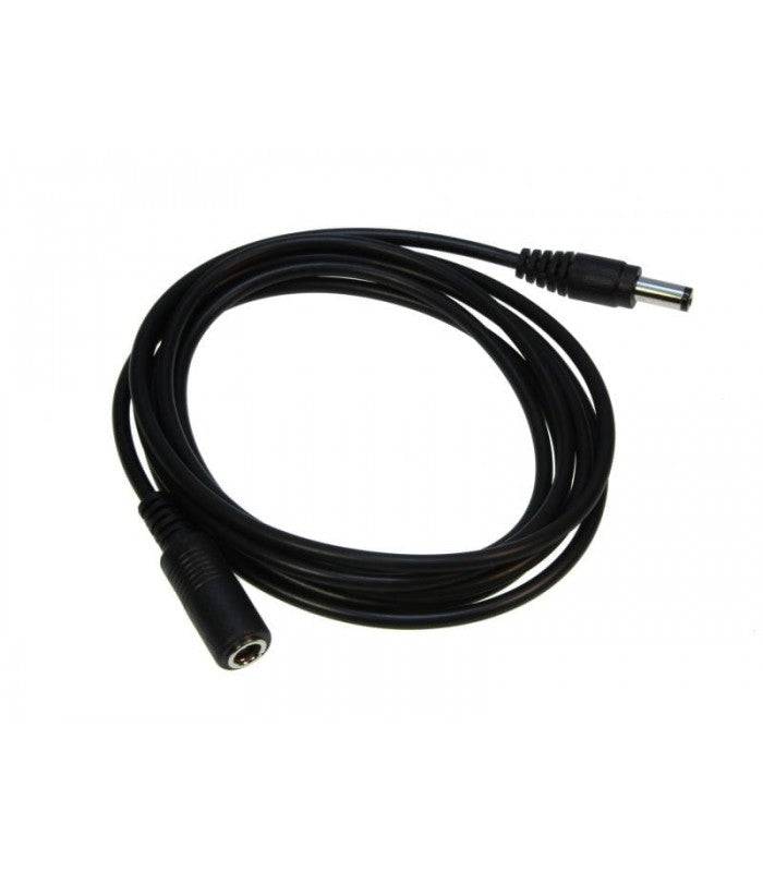 DC Forlængerkabel - 100 cm, 5V-48V, sort
