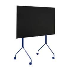 Pedestal Moon Rollin' Tall TV-stander m. Hjul Ultra Marine