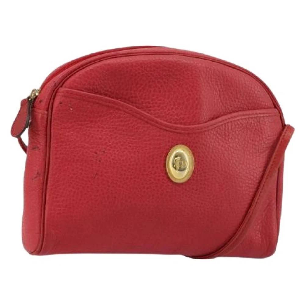 Dior Vintage Pre-owned Vintage Skuldertaske - Vintage - Dame - Rød - ONE SIZE - Uld
