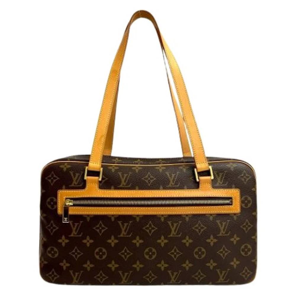 Louis Vuitton Vintage Pre-owned Vintage Skuldertaske - Vintage - Dame - Brun - ONE SIZE - Uld