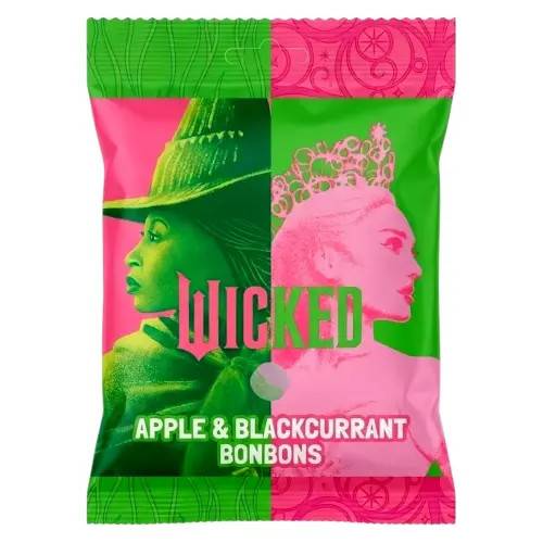 Wicked Äpple & Svartvinbär BonBons 90g