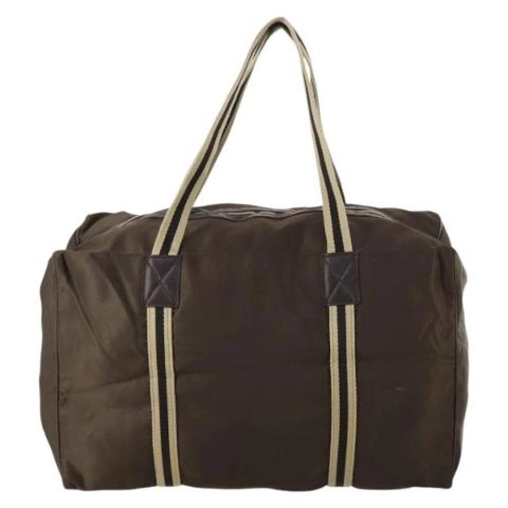 Gucci Vintage Pre-owned Vintage Boston Bag - Vintage - Dame - Brun - ONE SIZE - Læder