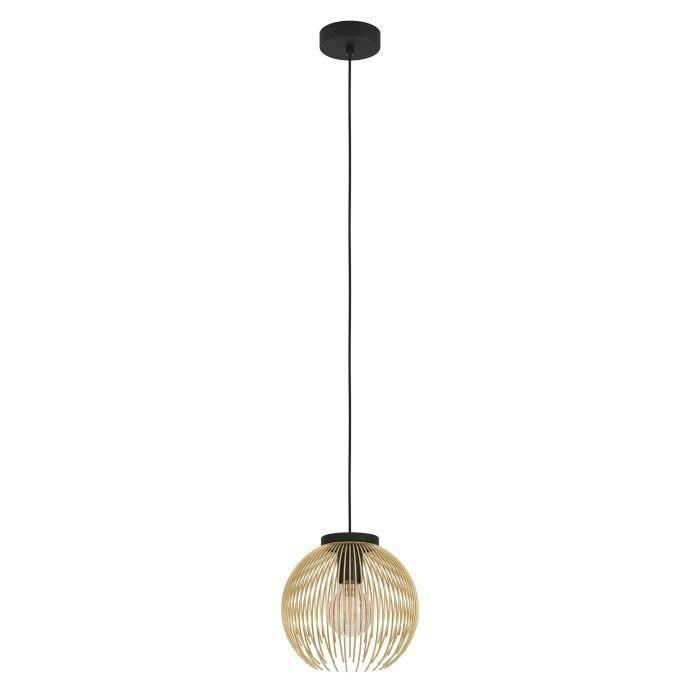 Loftlampe EGLO 900166 E27 40 W - sort/guld