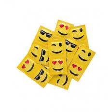 EXS Dotted Smiley Face Emoji Condoms 2 pcs, dotted condoms
