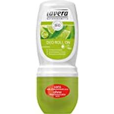 Lavera Deo Roll-on ekologisk lime & ekologisk järnört • Vegan • Naturkosmetik • Ekologiska vegetabiliska ingredienser • 100% naturlig (50 ml)