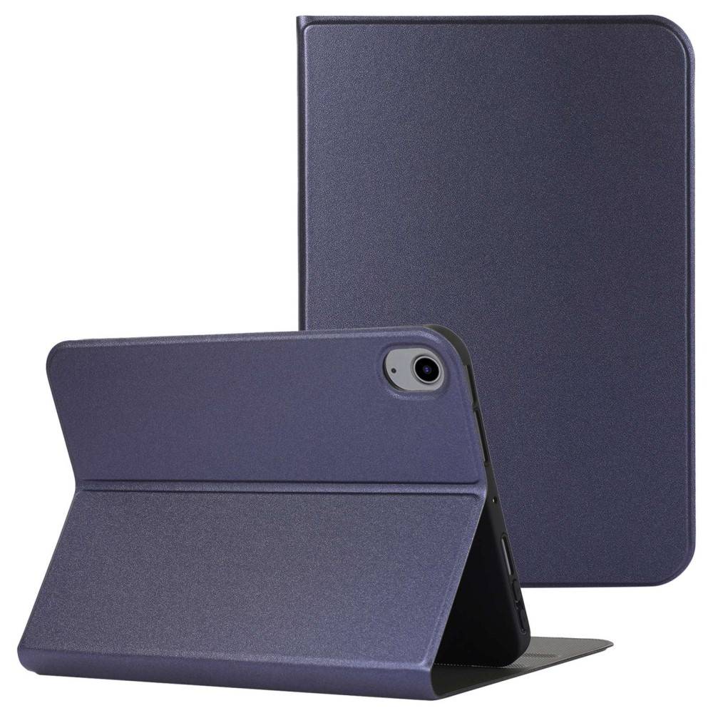iPad 11 A16 (2025) / iPad 10.9 (2022) - Slim flip læder cover - Blå