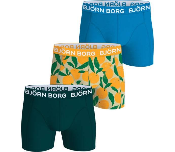 Cotton Stretch 3-pack JR kalsonger, MULTIPACK 1/AOP, Barn, 158-164