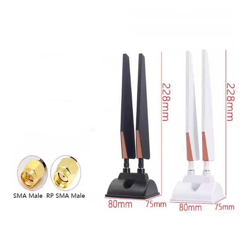 2.4G 5G 5.8G Dual Band WIFI Antenna Omnidirectional Wireless Network Card Router Signal Amplifier Extended Motherboard Antenna