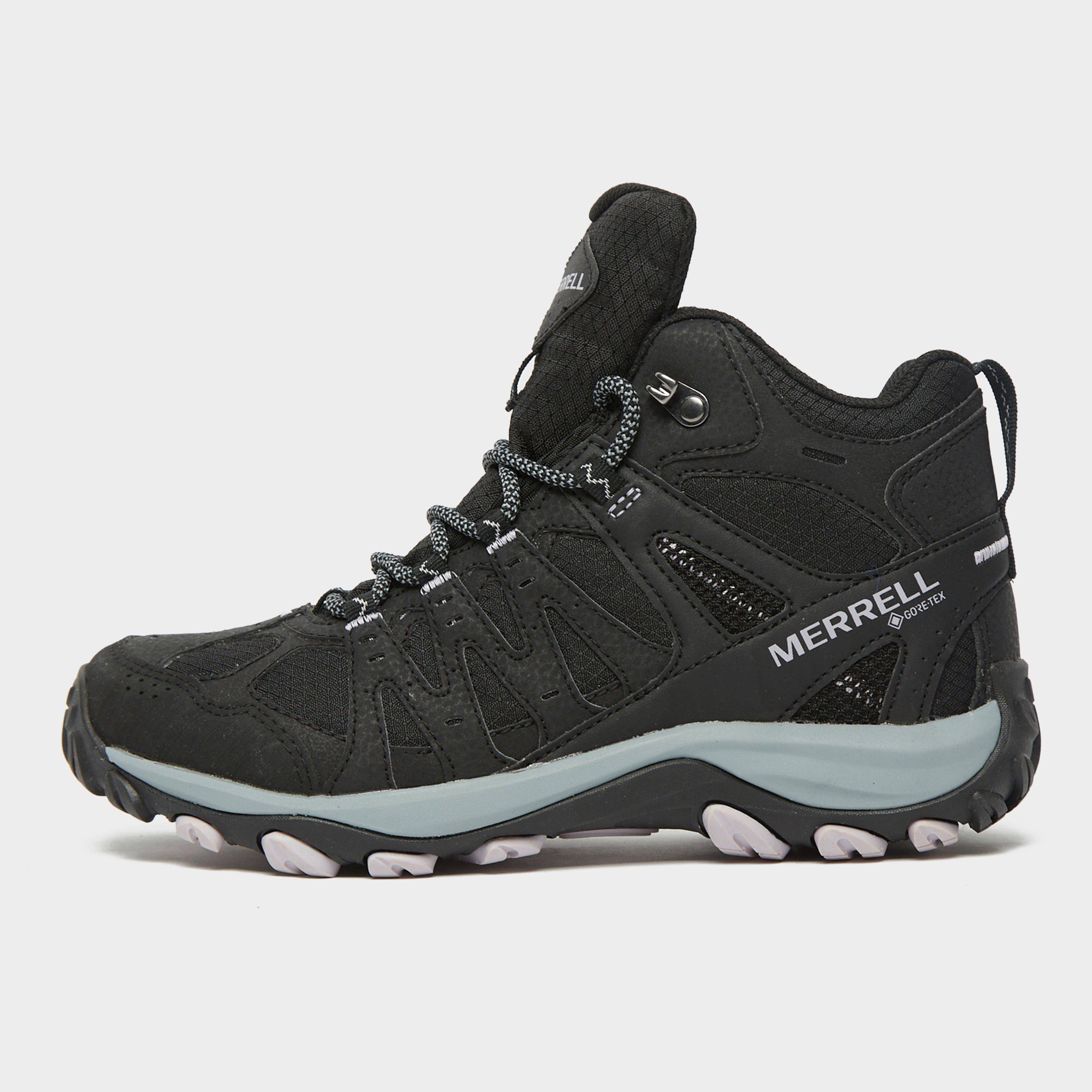 Merrell Women's Accentor 3 Mid GORE-TEX Walking Boots, Black