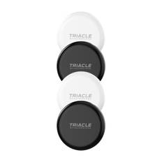 Triacle X-Mark Two nøgle- og tingfinder (4 pakke) sort/hvid ➞ På lager - klar til levering og afhentning