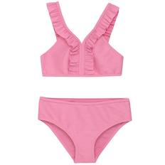 Creamie Bikini - Rib - Rosebloom - Creamie - 9-10 år (134-140) - Bikini