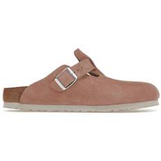 Birkenstock Boston Soft Footbed Suede Pink Clay (Narrow Fit)