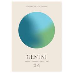 Aura Energy Gemini Personal Plakat (30x40 cm) - Personlige plakater