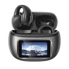 Relxhome Open Ear Kopfhörer Bluetooth5.4, HiFi Stereo Kopfhörer, Multifunktionalem LED Anzeige, IPX5 Wasserdicht Kabellose Earbuds,Kabellose Bluetooth Kopfhörer für Bewegung, Laufen, Fitness