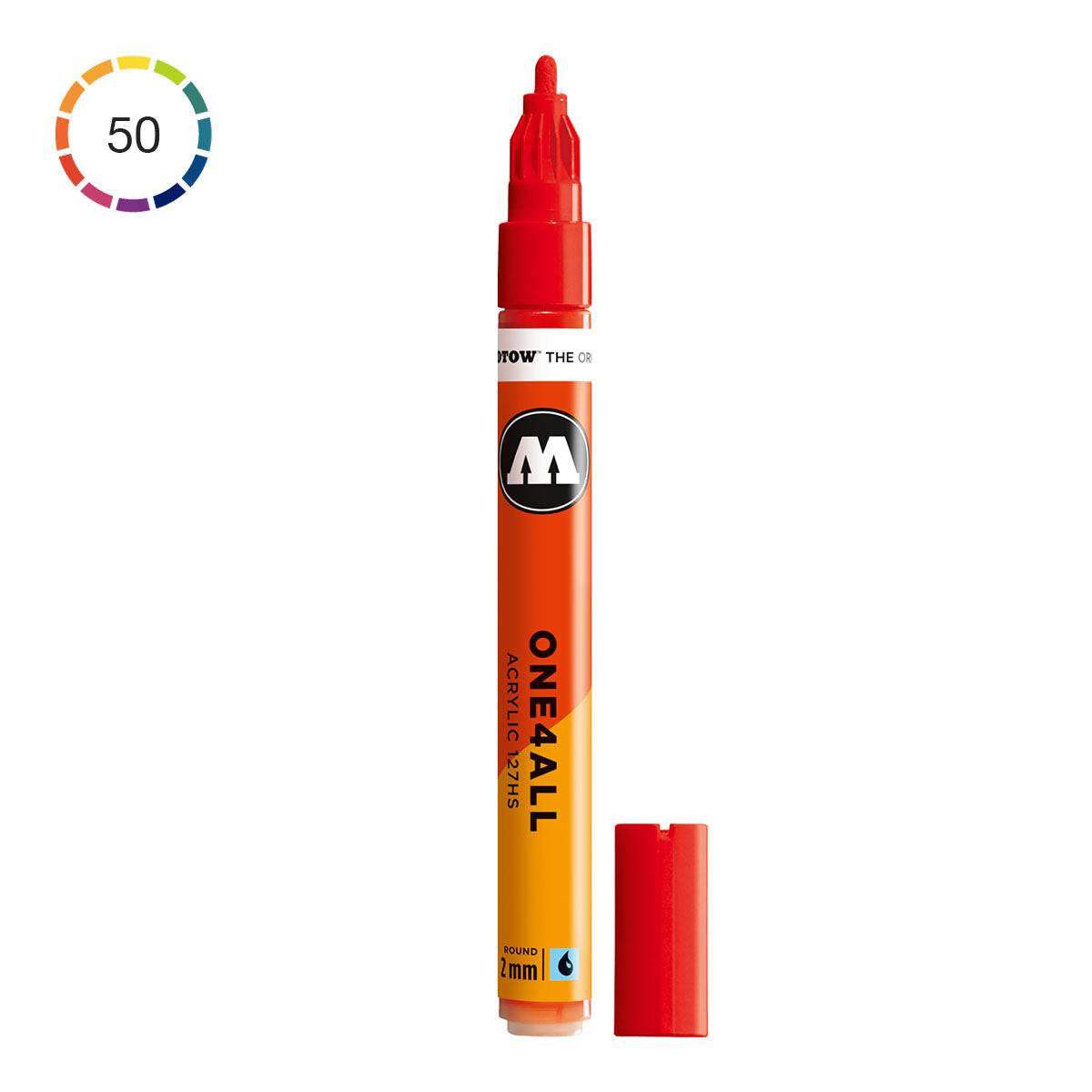 Molotow ONE4ALL 127HS Marker, 2 mm - 160 Signal White