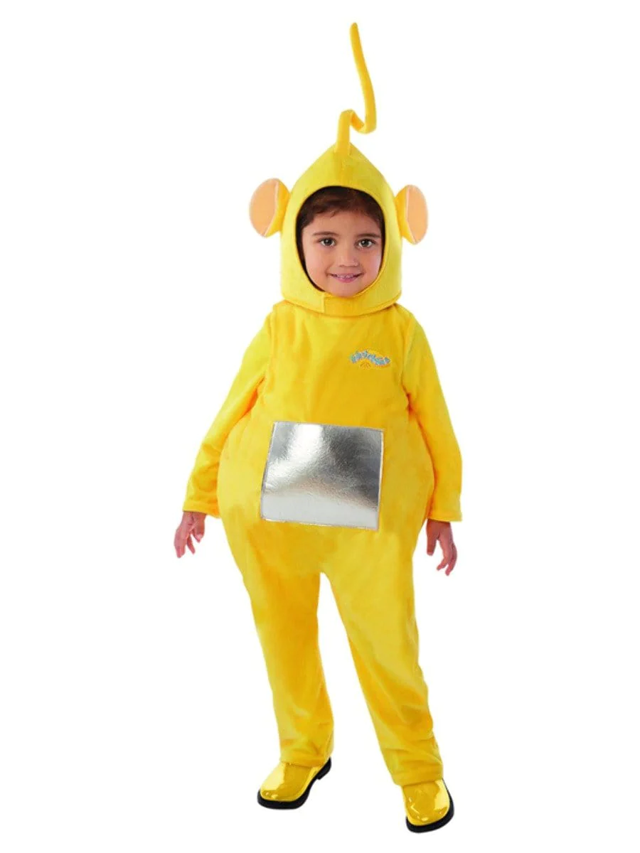 Teletubbies La La kostume 3-4 år.