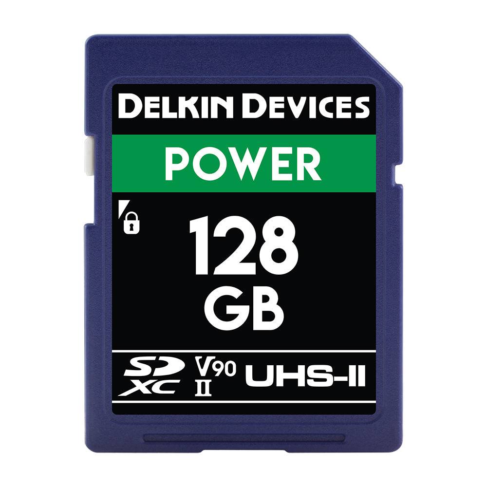 Delkin SD Power 128 GB / 2000X UHS-II (U3/V90)
