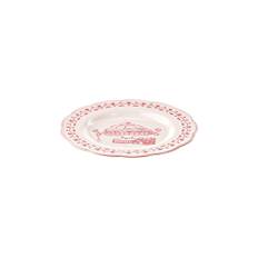 DESSERT PLATE "JOSEPHINE" - Dusty pink