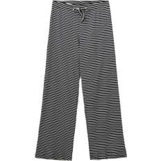 Sofie Schnoor Abigalesy Trousers Stl. 14 år / 164 cm fepojkar - Byxor Från Magasin - Black Striped (14 år / 164 cm)