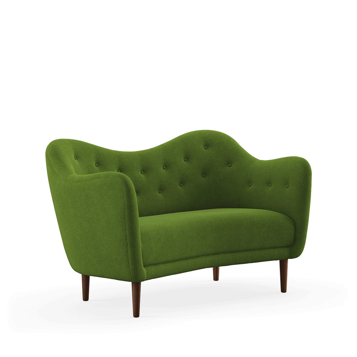 46 sofa, valnød af Finn Juhl Hallingdal 960 - Jacobsen Plus