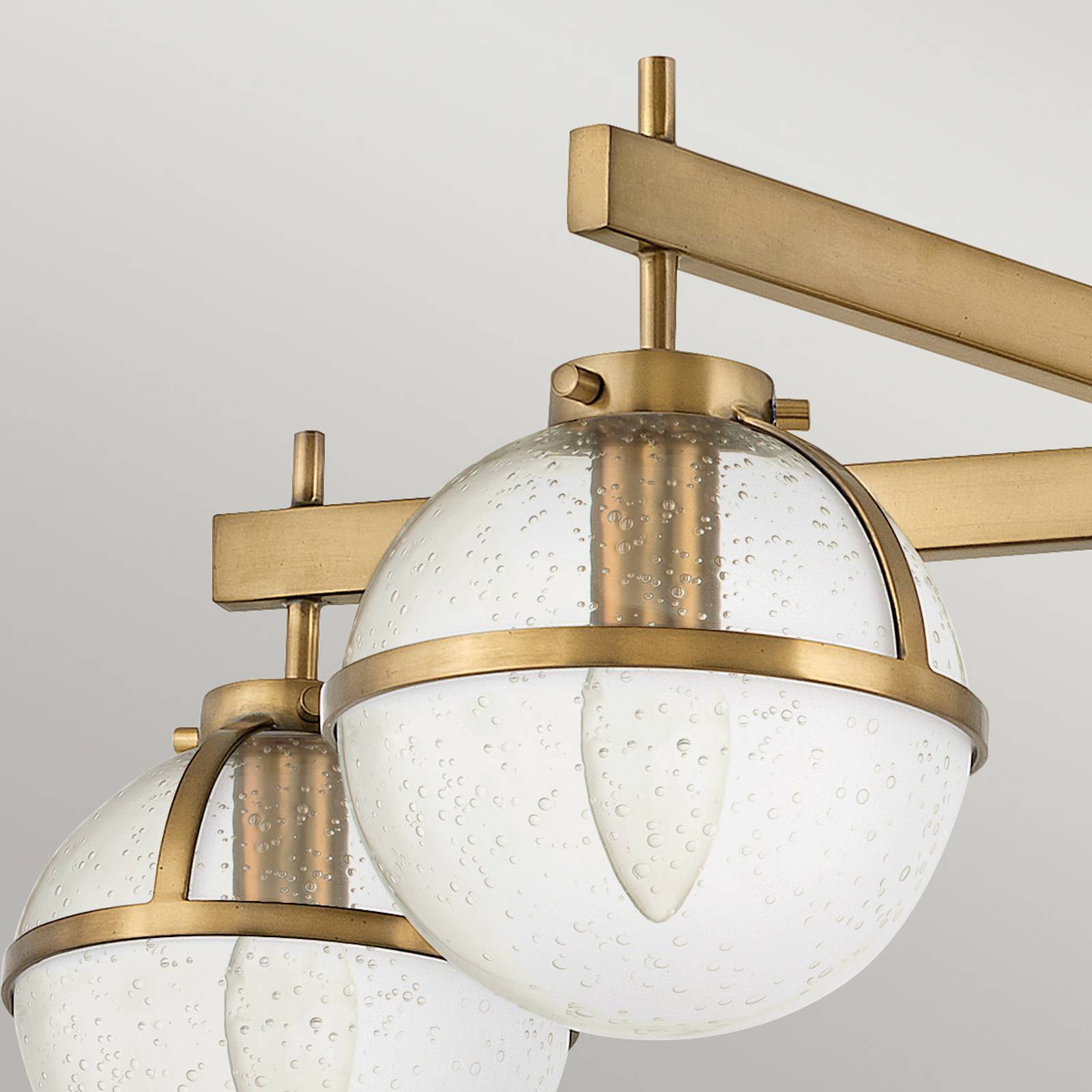 HINKLEY Taklampa Hollis, dimbar, Mässing / guld, Badrum, Metall, Taklampa