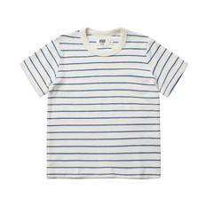 Magasin Floyd Kids Tshirt Organic Gots Str 3 år / 98 cm Blue Stripe Kortærmede Tshirts