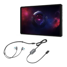 Lenovo Legion Tab 12GB 256GB Wifi - Eclipse Black & Lenovo Legion E510 7.1 RGB Gaming In-Ear Headphones Qualcomm® Snapdragon 8 Gen. 3-processor 3,30 GHz , Android 14 or Later, 256 GB UFS 4.0
