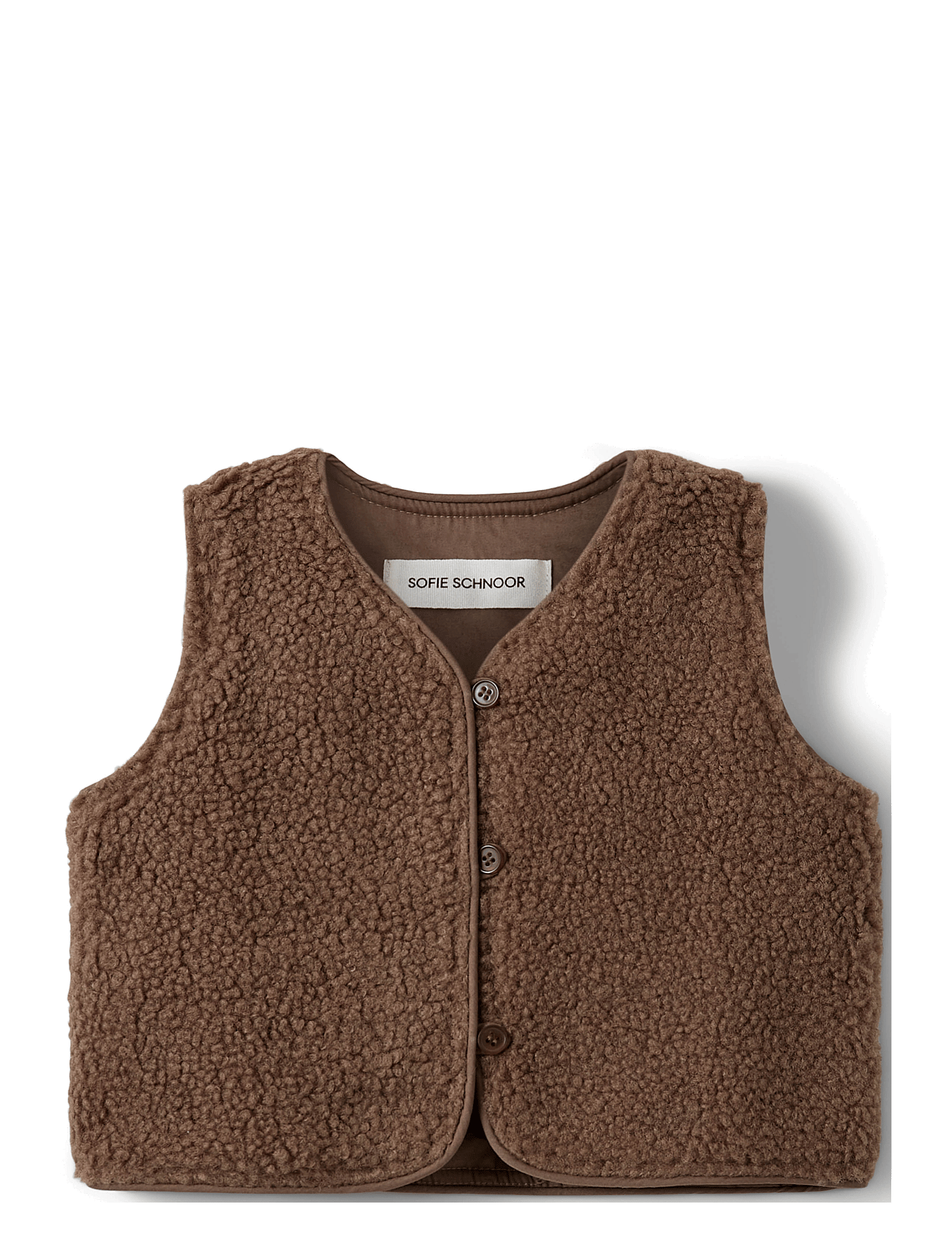 SOFIE SCHNOOR BABY AND KIDS Rebakb Vest | Brown | 80