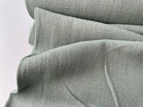 Hør / viscose - old green