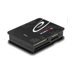 Delock USB 2.0 Multi Card Reader - Svart