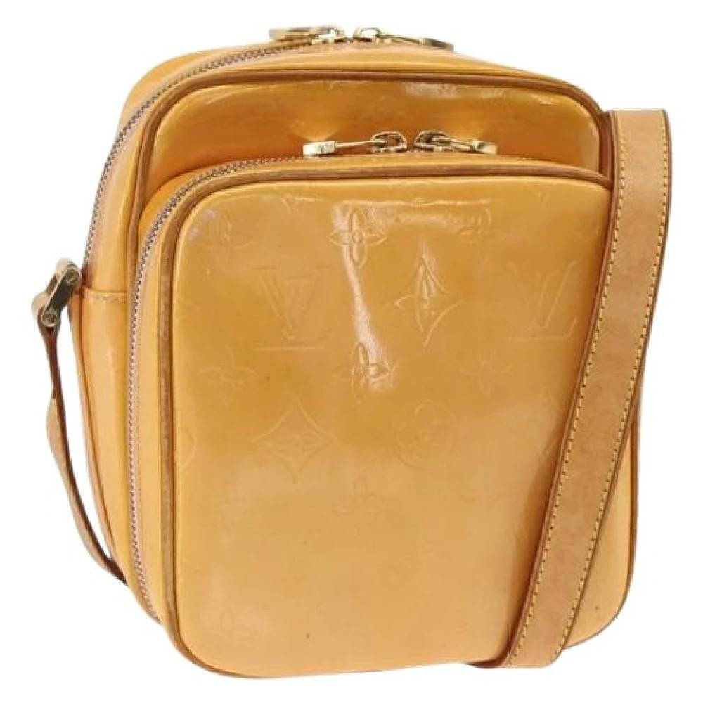 Louis Vuitton Vintage Pre-owned Vintage Skuldertaske - Vintage - Dame - Gul - ONE SIZE - Uld
