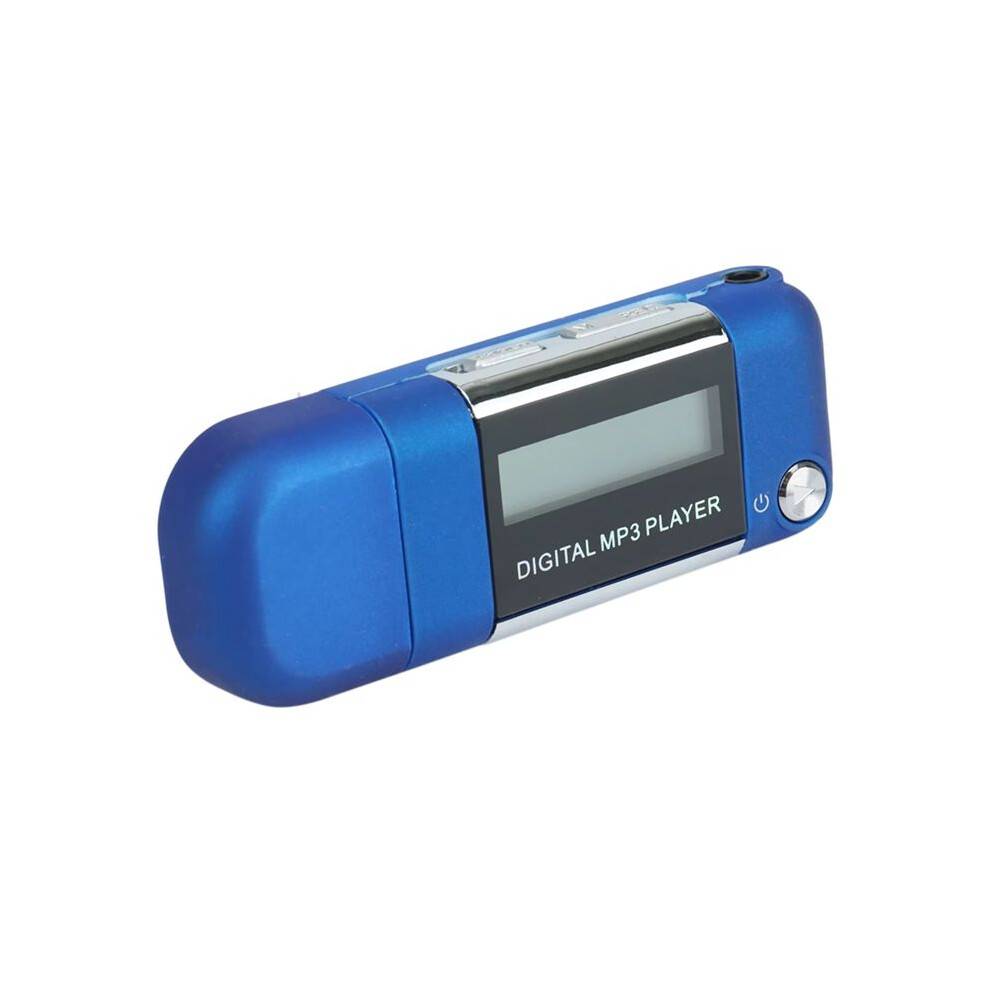 MP3 Player 8GB U Disk Small Flash Drive Music Player Supports Recording FM Player 7 Color Backlight